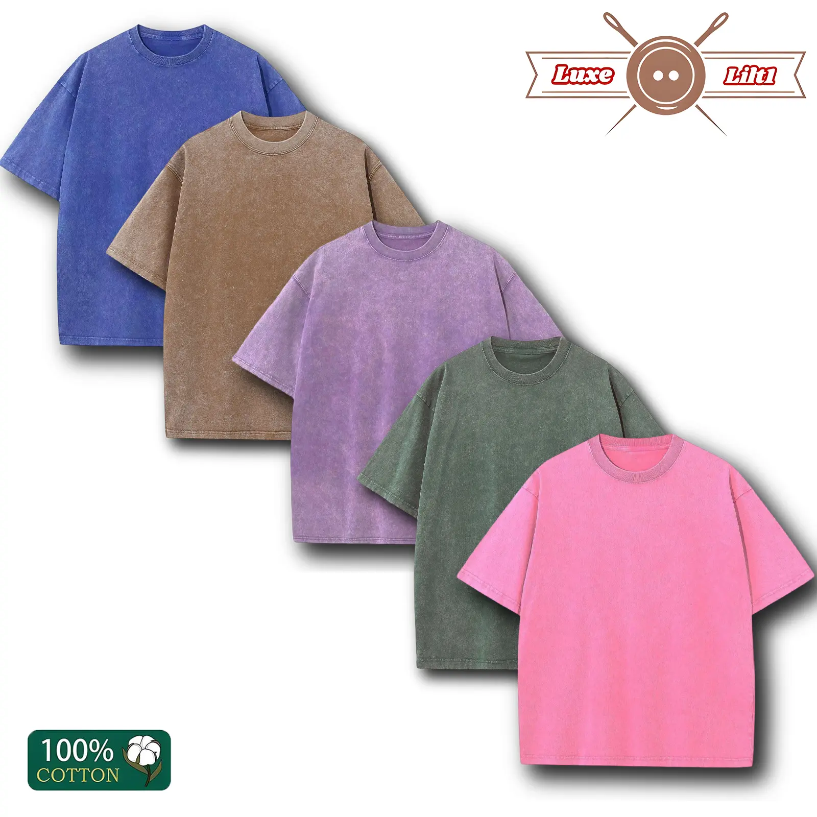 Blue+Brown+Purple+Green+Pink