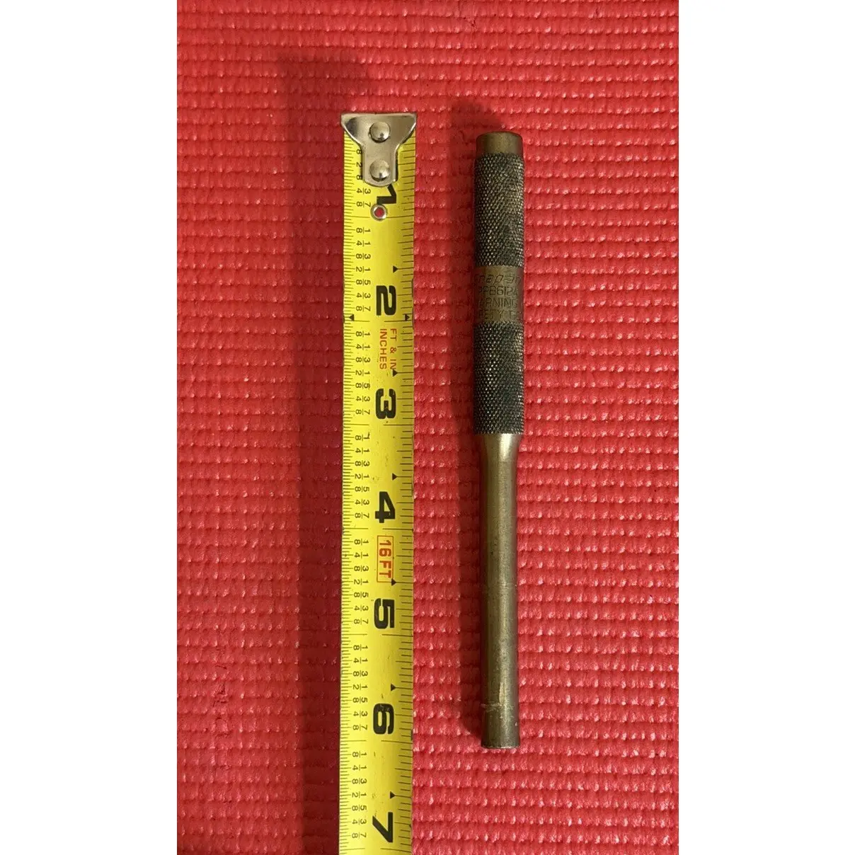 Snap On Tools PPB612A 6" Length 3/8" Bronze Pin Punch tool Made In Usa