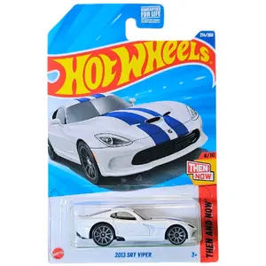Hot Wheels 2013 SRT Viper (214/250) – Then and Now Series Racing Car Model Diecast Metal Car