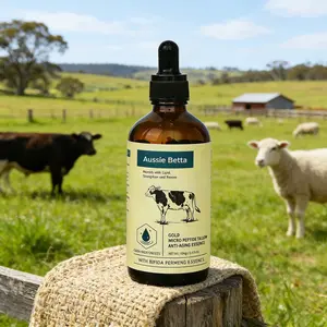 Golden Micro-Peptide Tallow Serum with Niacinamide & Bifida Skin Repair Formula for Fine Lines & Dark Spots No Irritation Visible Results