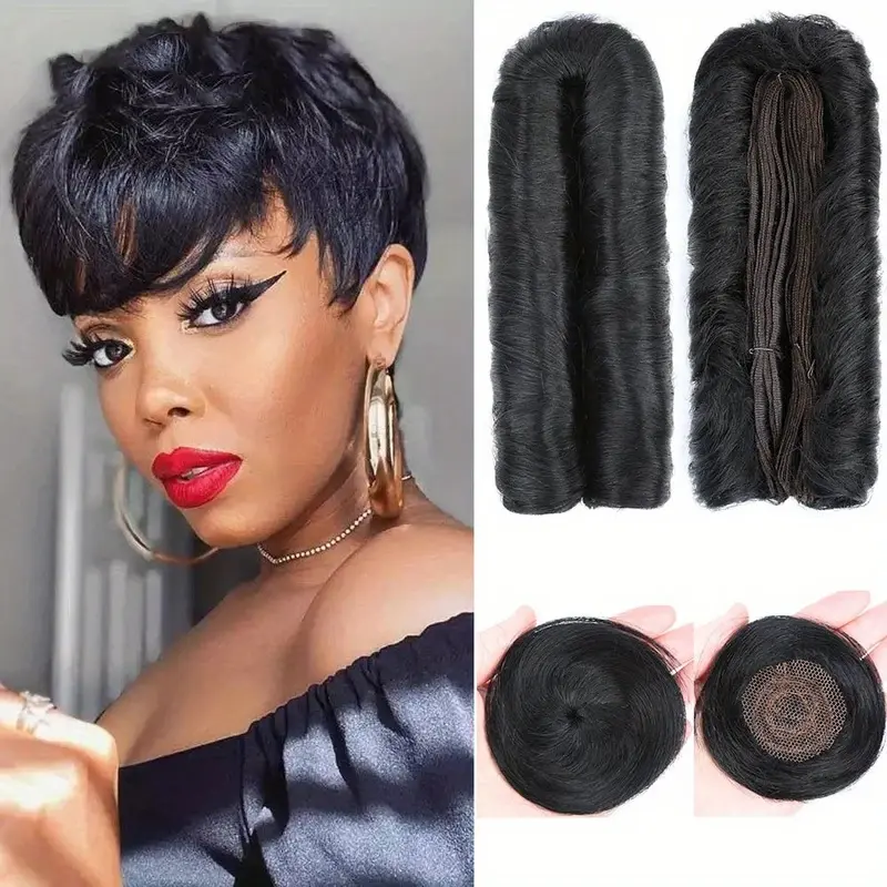 New 28PCS Curly Human Hair Bundles Brazilian Hair Weave Bundles Short Hair Human Hair Bundles For Woman