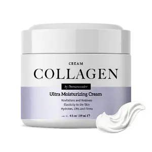 Collagen Face Moisturizer, Ultra Moisturizing Cream for Face, Body & Hands, 24 hours Moisturization, Avoids Wrinkles & Improves the Firmness and Elasticity of the Skin - 120 ml - Pack of 1