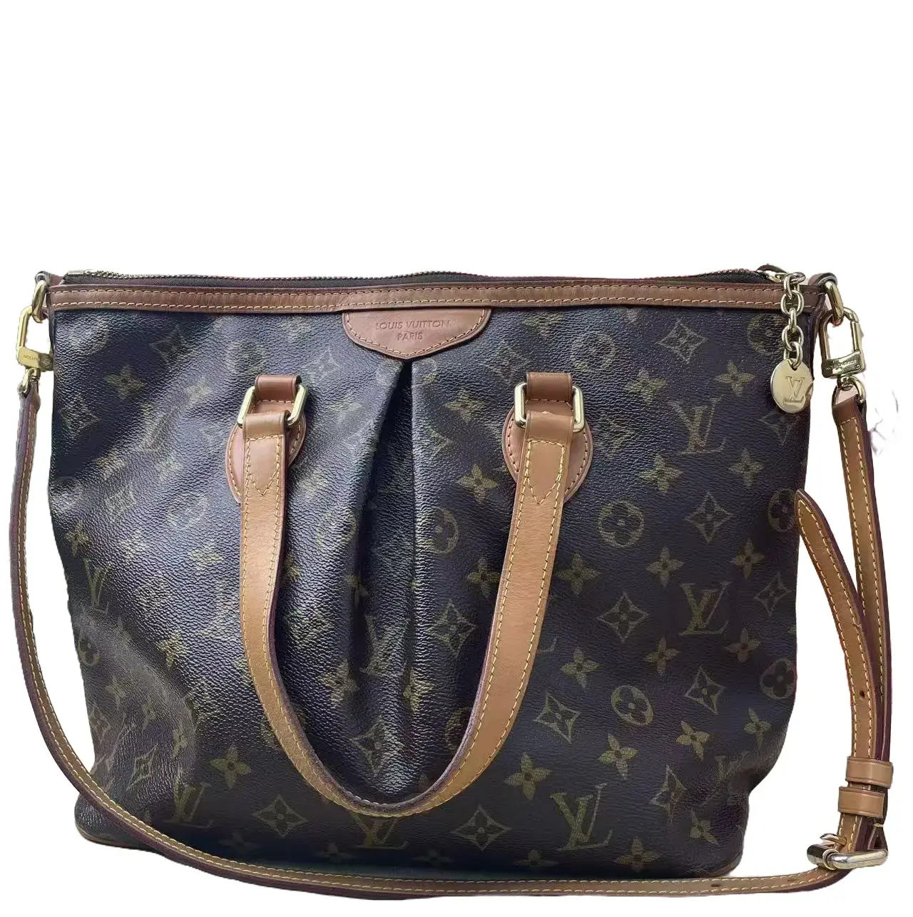 Pre-owned Louis Vuitton Palermo PM Monogram Tote | Everyday Luxury Work & Travel Bag