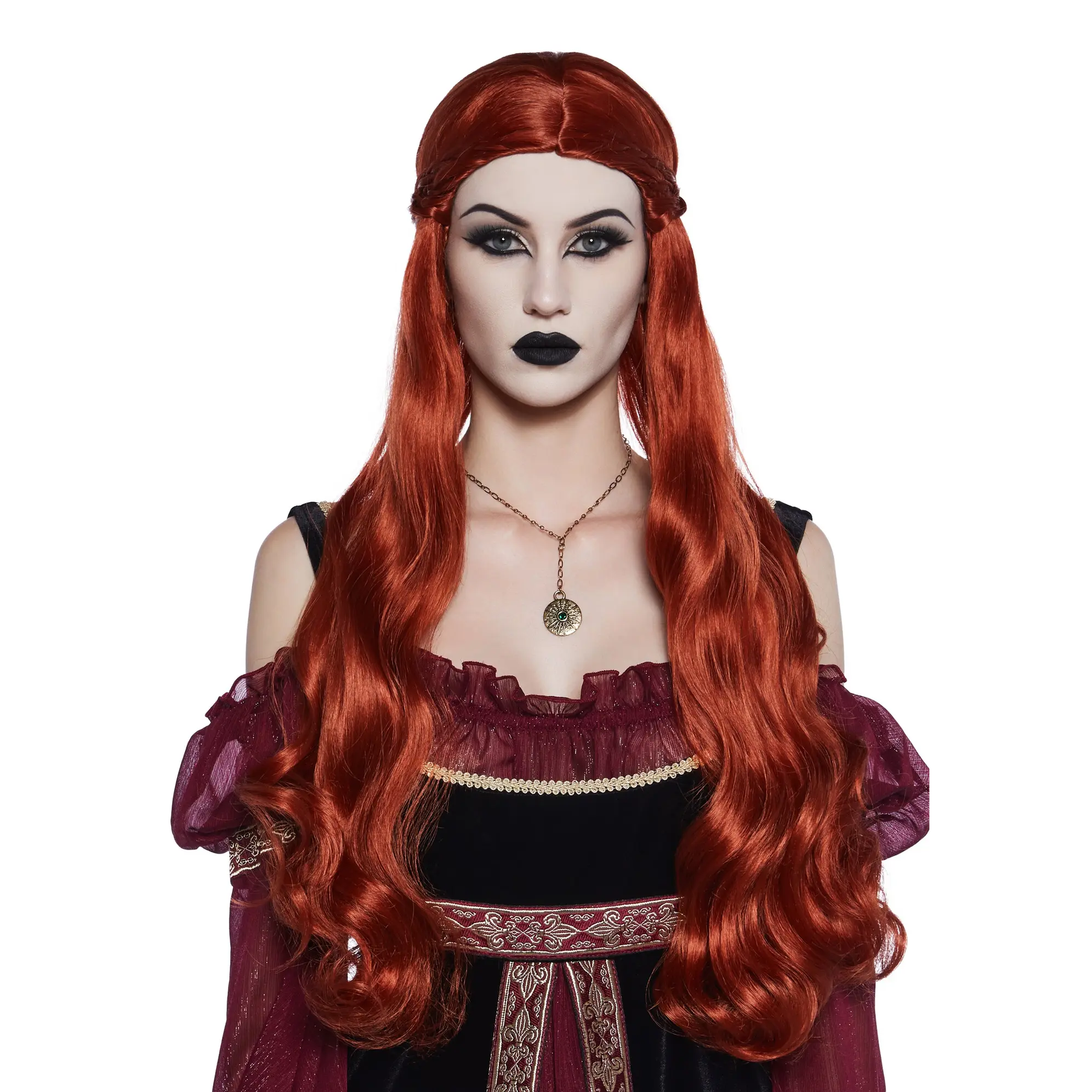 Faire Fables Renaissance Wig - Auburn
