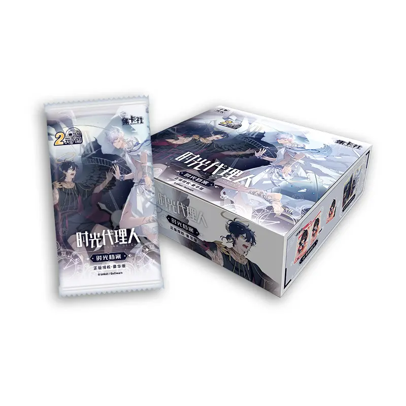 Cardfun Link Click x Time Files Cheng Xiaoshi Lu Guang TCG CCG Collectible Cards 1Box/20Packs Booster Packs