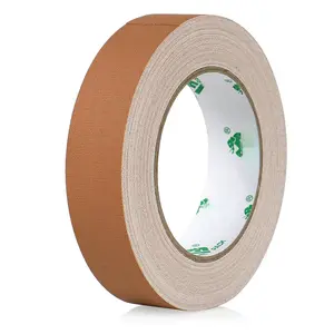 Brown Gaffer Tape, Matte Non-Reflective, 1inch x 30yds No  Hand  Self-Adhesive Gaffer Tape for Labeling, , Stage, Photo Studio, Painters and Duct Repair, 1
