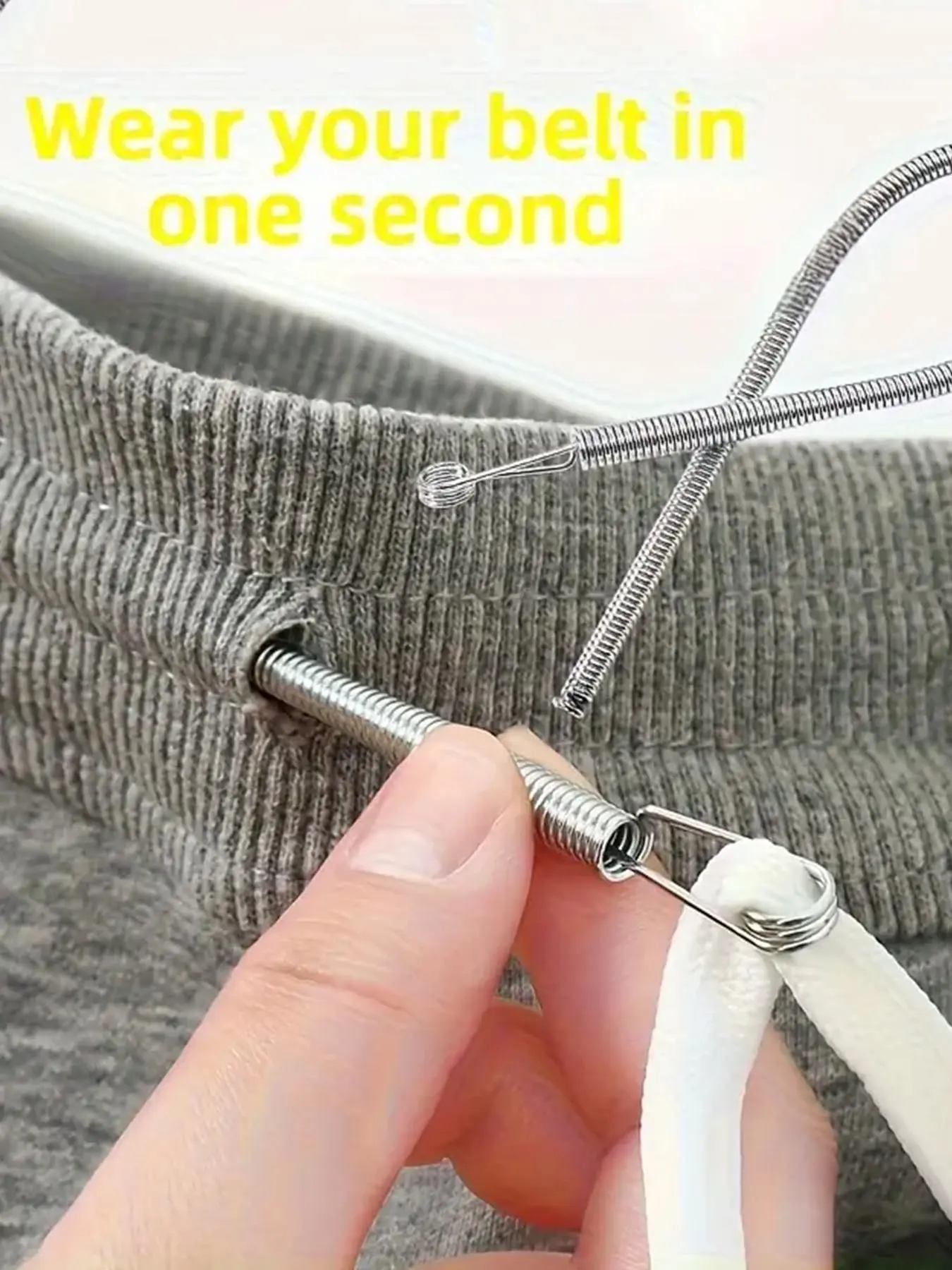 10pcs Bendable And Efficient Thread Thread For Threading Rope, Easy To Use Thread Thread, Suitable For All Types Of Needlework Household Sewing Tools, BendableRope Thread Tools, Multi-function Elastic Belt, Help Spring Eyes, Wear Lace Webbing Aids