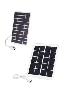 Solar Charger Panel, Portable Outdoor Fishing Camping Phone Mobile Power Bank, Solar Battery Charger for Emergency Use, Portable Solar Panels