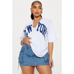 New York Girl T Shirt - White