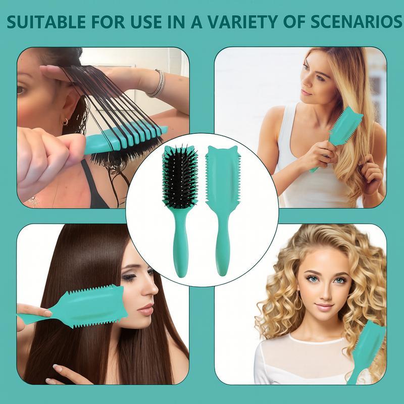 Upgraded Curl Defining Comb , Wide Tooth Detangling Comb for Curly, Wavy & Coily Hair | Anti-Frizz, No-Pull Styling Tool for Men & Women, Perfect for Daily Use, Travel & Natural Hair Care