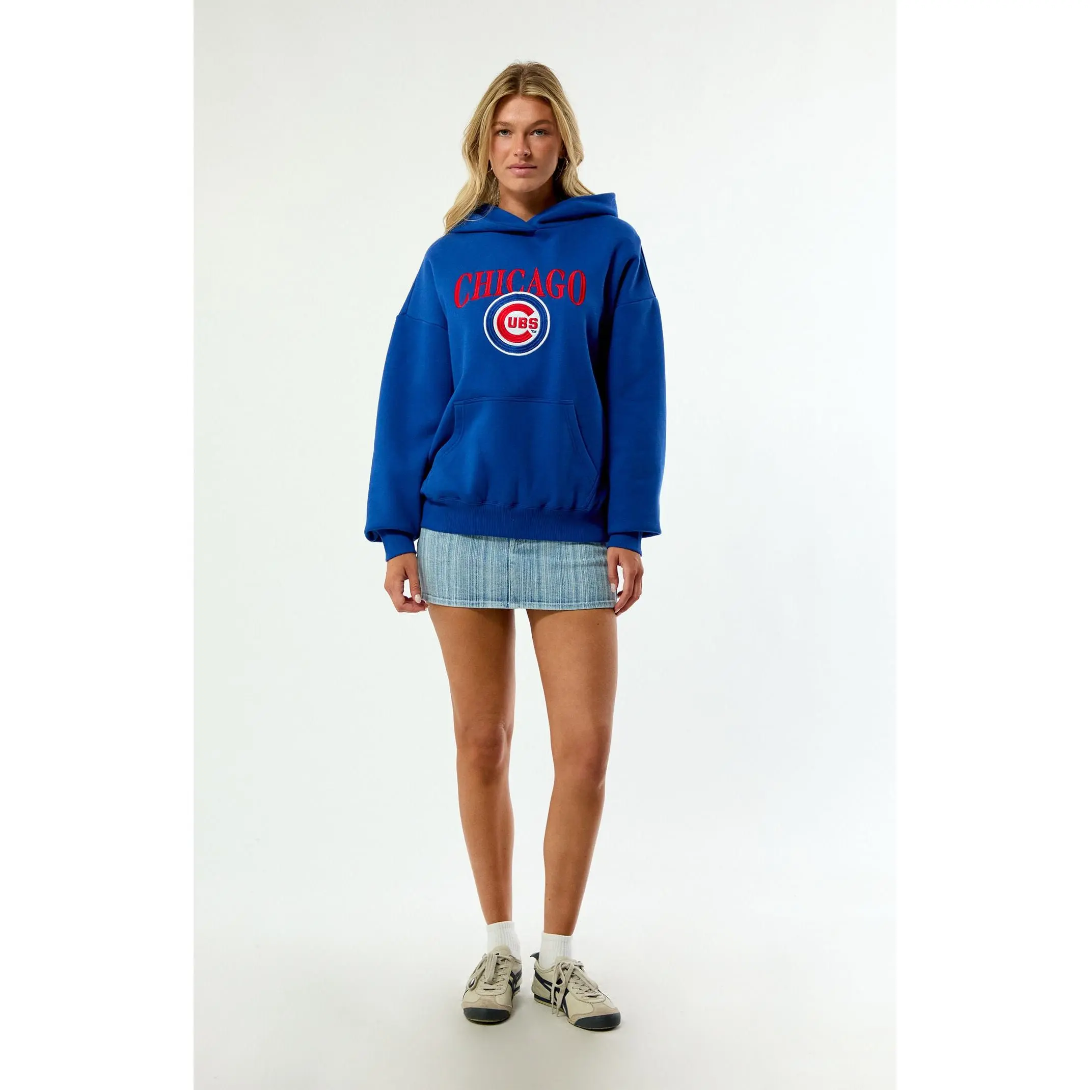 WILD COLLECTIVE Women's x MLB Chicago Cubs Hoodie