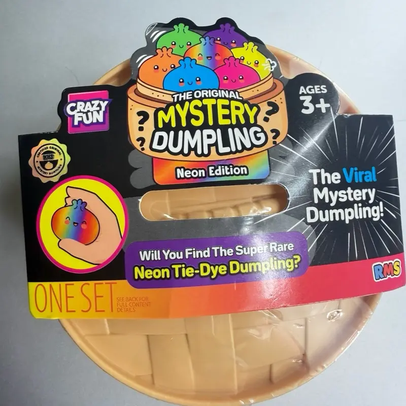 Dumpling Neon Tie Dye - stress relief toys