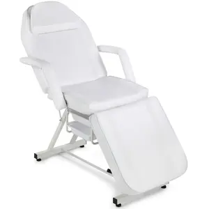 Massage Bed for Client with 2 Trays Tattoo Chair Facial Bed for Eyelash Extensions Salon Chair White Design Massage Bed for Client with 2 Trays Tattoo Chair Facial Bed for Eyelash Extensions Salon Chair White Design