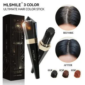 Waterproof Hair Dye Stick with Comb, Anti-Fade & Sweat-Resistant, Long-Lasting, Quick Touch-Up, Portable, Perfect for Any Occasion