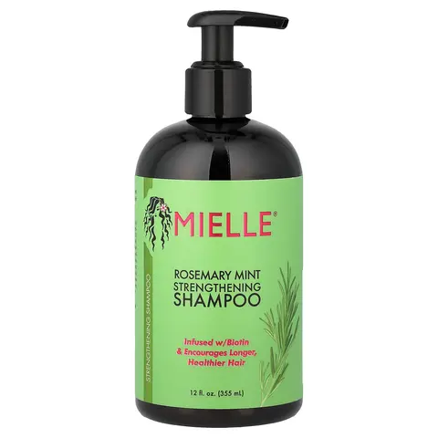 Mielle Strengthening Shampoo, Rosemary Mint, 12 fl oz (355 ml)