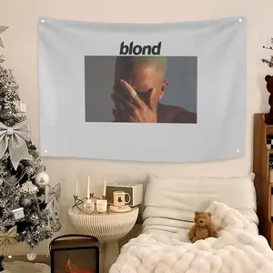 Singer Frank Ocean Flags Flag - Ultra Soft Skin-Friendly Machine Washable Fade Resistant Banner | HD Print Lightweight Durable Outdoor Indoor Garden Flag