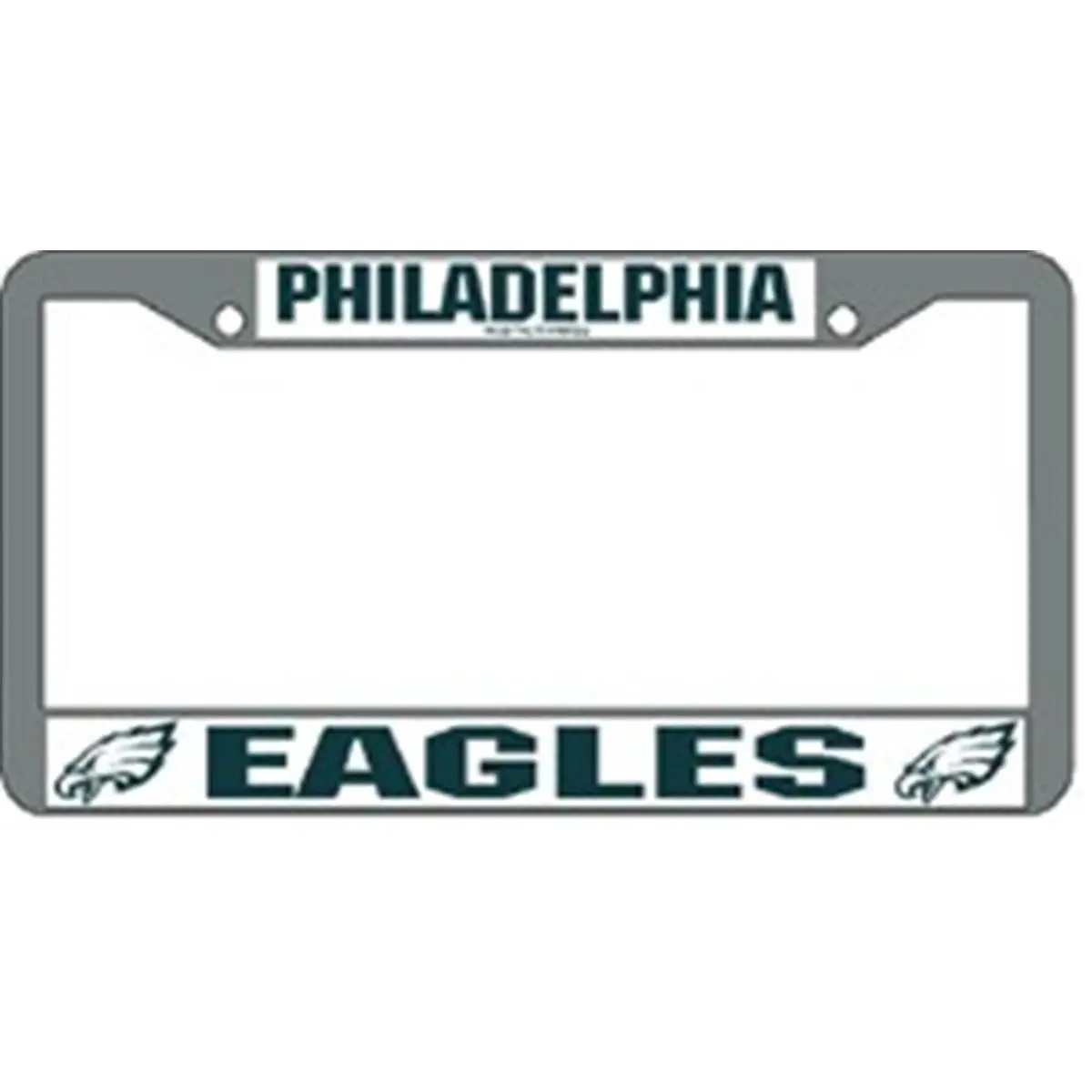 212 MAIN Auto Chrome License Plate Frame, Sports Collectibles Accessory with Team Logo, Pre-Drilled Holes for Easy Mounting