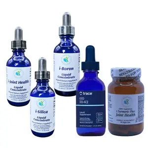 IFastFit Bundle Kit For Joint health ionic minerals Boron , silica , sulfur vitamin D3 + K2 and Turmeric Supplement highly absorbable Arthritis inflammation