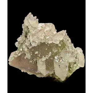 Quartz v. Amethyst, Calcite- Tonglushan Mine, Daye Co., Huangshi Prefecture, Hubei Province, China, sku 3100-3100