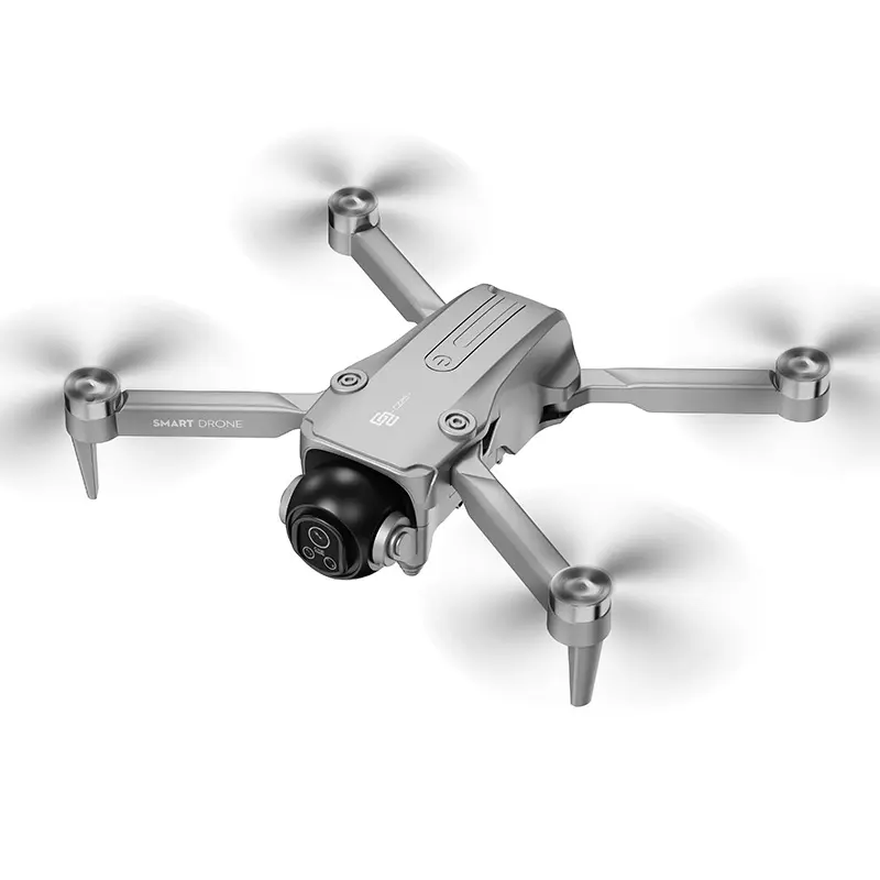 Brushless Remote Control Quadcopter Mini Drone - HD Video Camera, Controller Built-in Screen, Rechargeable Battery, Portable Design, Altitude Hold, Student-Friendly Stainless Steel Drone for Aerial Photography & Accessories