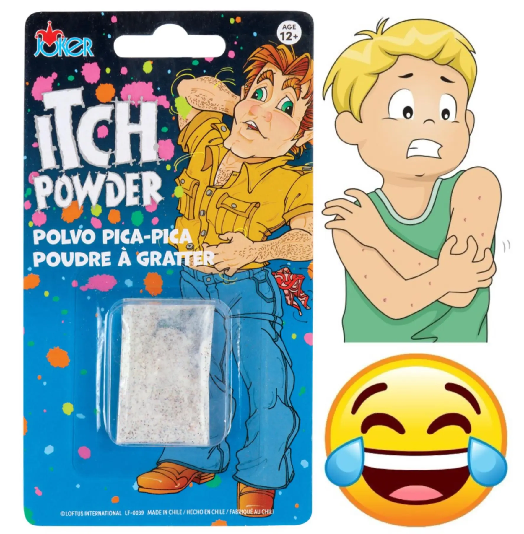 😈🧂 DOUBLE TROUBLE Itching Powder – 2 Pack of Pure Prank Itch Prank Chaos!🧂😈