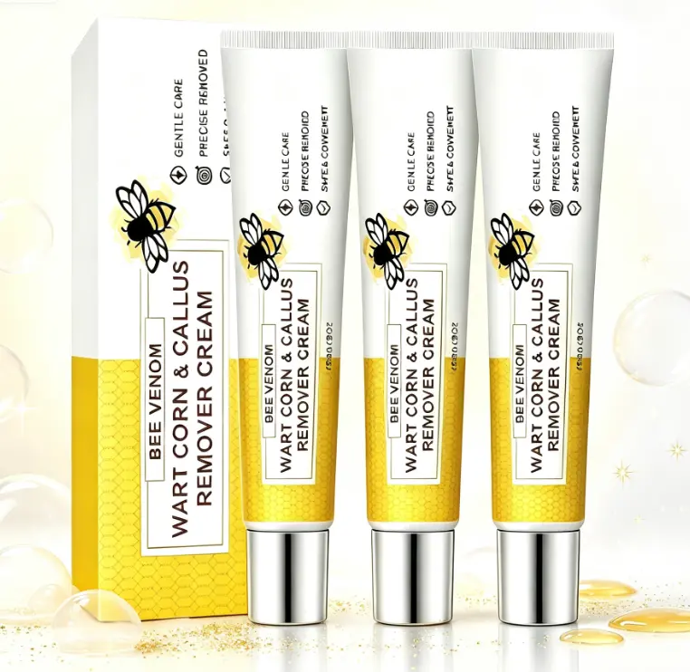Bee Venom Corn, Wart & Callus Remover Cream - Safe, Convenient Lightweight Moisturizer for Skin Concerns Treatment, Hydrates Skin, Apply Precisely, Regular Ed Daily Beauty & Personal Care Body Cream, Moisturizers Hydrocortisone Anti-Itch Repair
