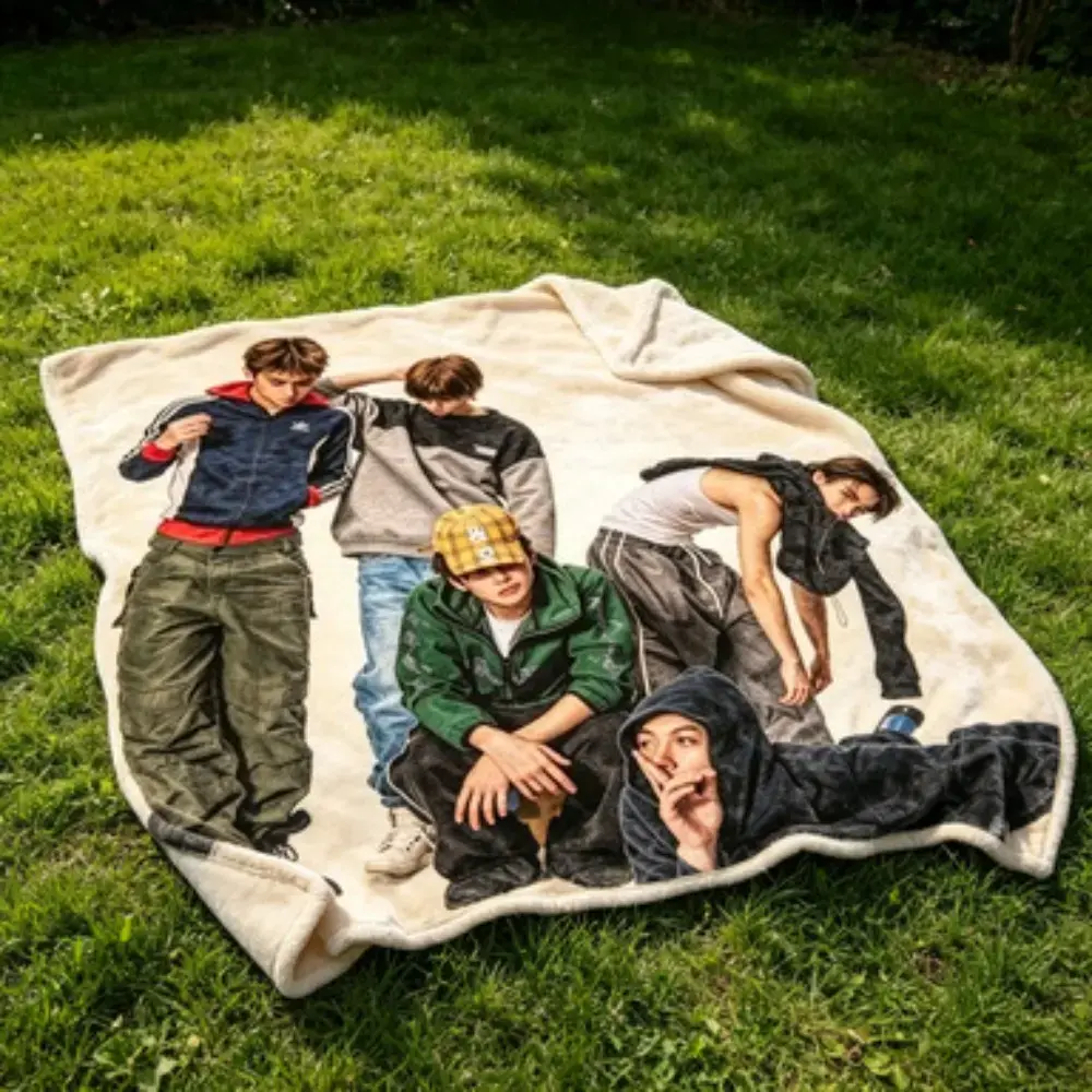 Custom CORTIS Blanket, Gift for Kpop Fan Girl, Personalized Kpop Merch.Applies to Super soft decorative sofa/sofa/bedroom.Fluffy and warm—a must-have blanket for cozy lounging at home.Best friend’s birthday gift