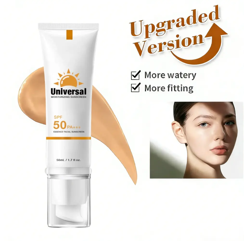Moisturizing Sunscreen - Broad Spectrum UV Protection, Hydrating Formula for Dry Skin, Lightweight & Non-Greasy, Helps Prevent Sunburn, Suitable for Daily Outdoor Care.