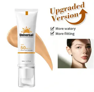 Moisturizing Sunscreen - Broad Spectrum UV Protection, Hydrating Formula for Dry Skin, Lightweight & Non-Greasy, Helps Prevent Sunburn, Suitable for Daily Outdoor Care.