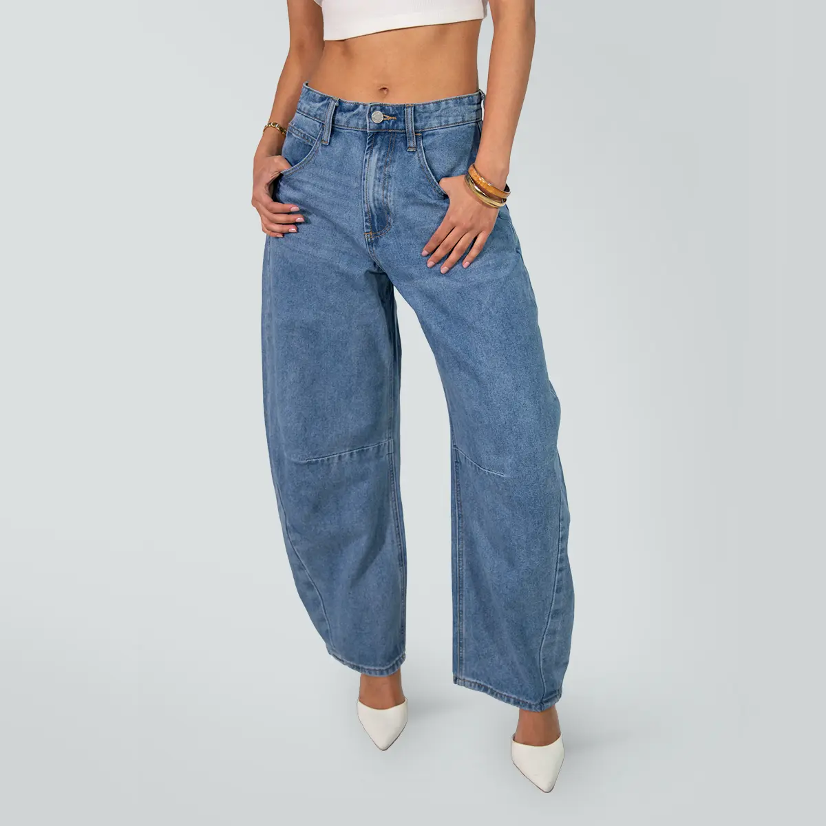 cotton on balloon jeans - TikTok Shop