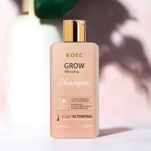 KOEC Growth Activating Shampoo & Conditioner - Liquid Cleansing Formula for Hair Activation & Conditioning - Rosemary Serum Relaxer Dupe massage oil