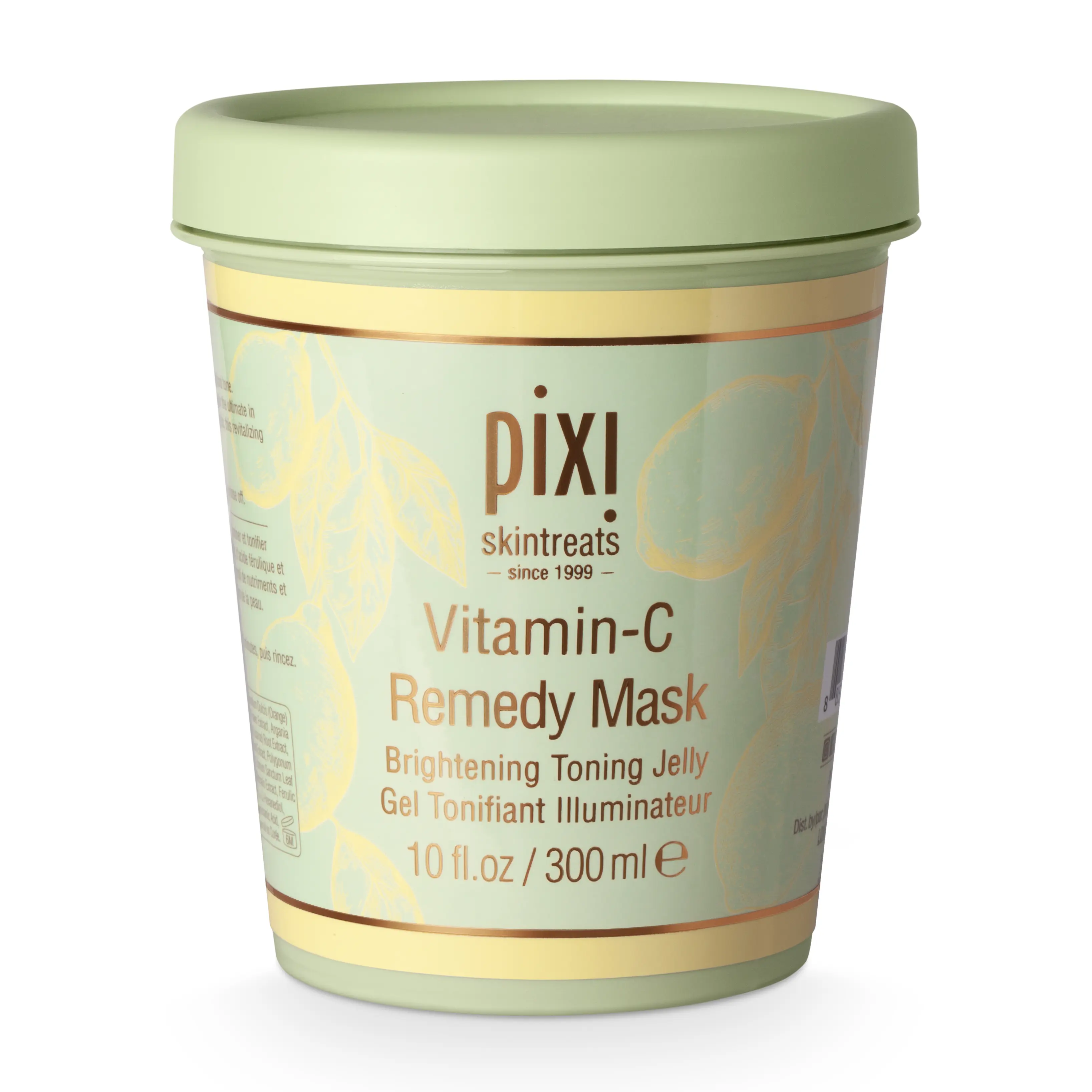 Pixi Vitamin-C Remedy Mask: Brightening & Toning Jelly Facial Mask Skincare Gentle Ginseng