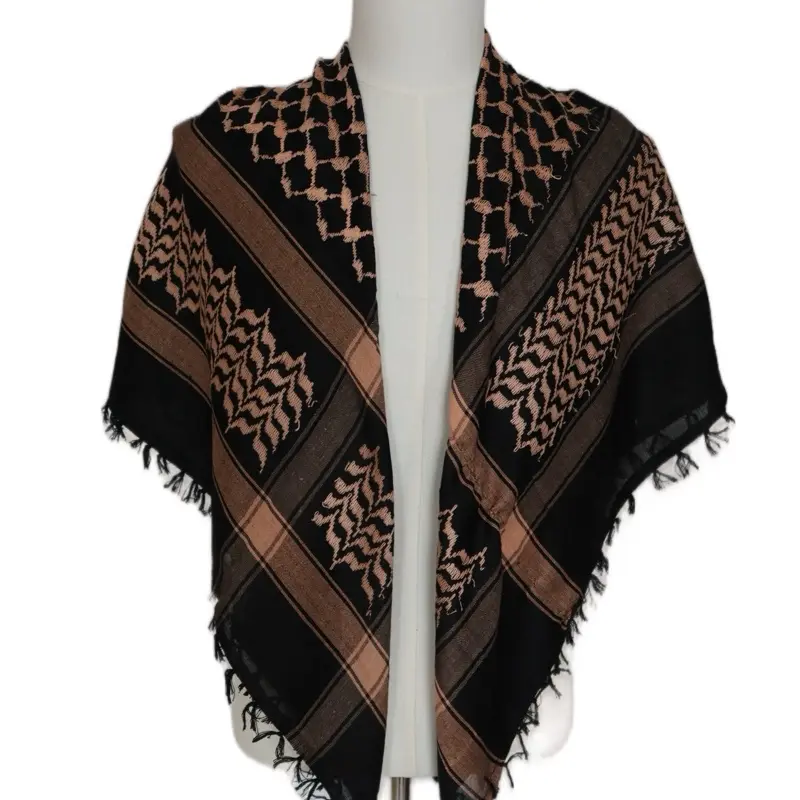 Ahla Shabab Black & Fawn Hatta/Kuffiyeh