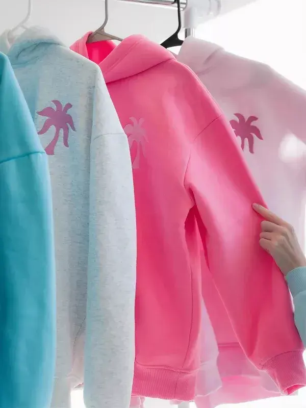 Palm Tree Hoodie - Soft and Cozy Sweatshirt for Women, Available in Multiple Colors, Perfect for Casual Wear