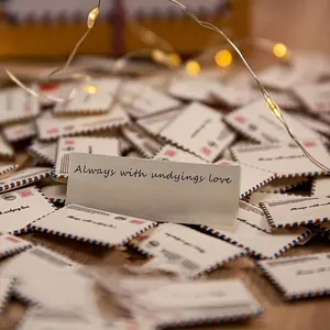 Mini Envelope & Round Sticker Set, 36pcs/set Mini Envelope with 36pcs Round Sticker, Office Stationery & Supplies for Friend, Lover, Parent