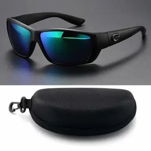 Costaego Sport Performance Eyewear, Polarized Anti-Glare Sunglasses for Cycling Road Trips and Travel