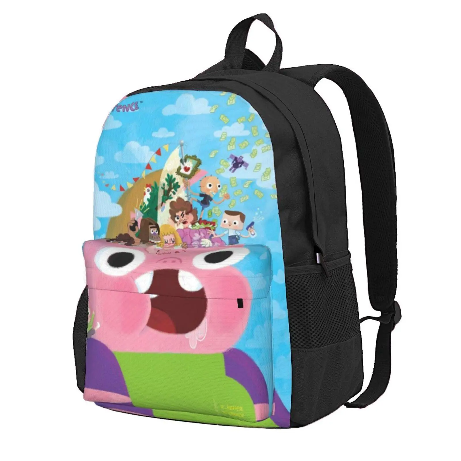 Clarence Lightweight Bookbag for School Clarence stuff Fashion Casual Kids Backpack with Tablet Sleeve Clarence merch Waterproof College Daypack – Back to School Gift for Teens & Tweens