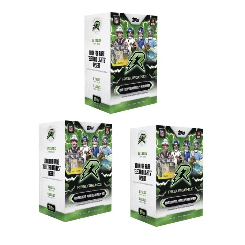 Box Break 1 - 3 Resurgence Football Blaster Boxes! NEW RELEASE!!!