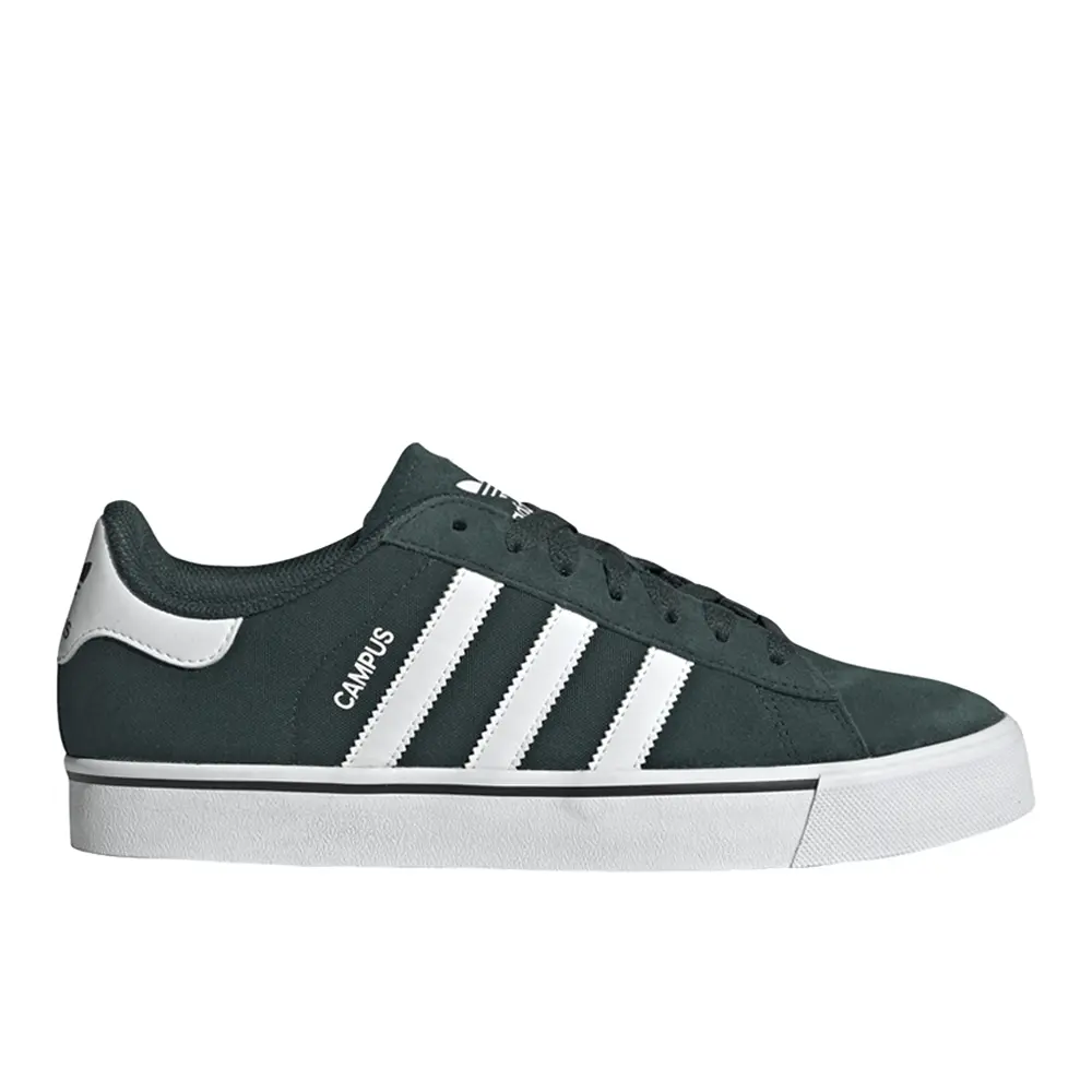 adidas Mens Campus Vulc Lace Up Sneakers Shoes Casual - Green