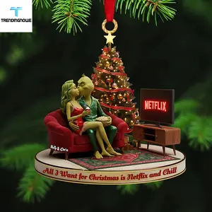 Gr1cH R0m4ntic And Chill 2025 Christmas Ornament