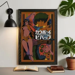 Cowboy Bebop Anime Poster, Waterproof Canvas Print N01