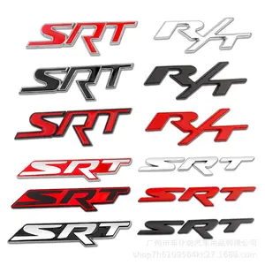 Applicable for Dodge Challenger Coolray Cooltrek SRT Grille Emblem Modification RT Metal Car Sticker Rear Emblem Decoration
