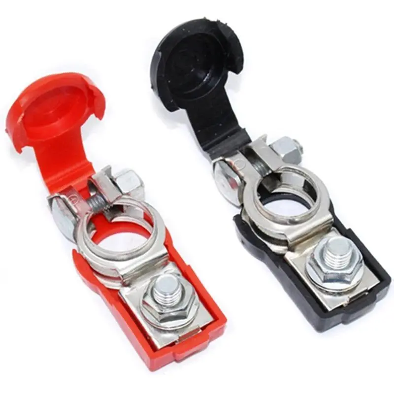 Car Battery Negative & Positive Cable Terminal Clamp, Quick Release Battery Terminals Clamps, Anti-corrosion Car Battery Connector, Universal Car Accessories, for Car Battery Cables, Car Parts, Car Battery Disconnector, Automotive, Vehicle