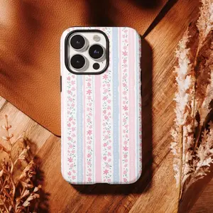 Love Shack Fancy Floral Phone Case, Coquette Girly Phone Cover fit  iPhone 17 16, 15, 14, 13, 12, 11 Pro Max ,Samsung S25 S24 S23 S22 Ultra S