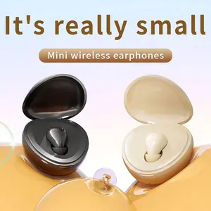 Mini Invisible Earplugs, Wireless Bluetooth Headphones, Compact Women’s Sleep Earplugs, Comfortable Fit, Designed for Side Sleeping noise blocking