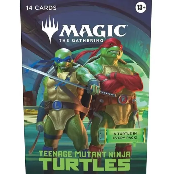 (1)-Magic The Gathering Teenage Mutant Ninja Turtles Play Booster Pack