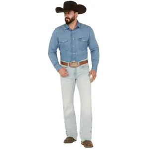 Cody James Men's Pioneer Light Wash Slim Bootcut Stretch Denim Jeans - Cjsu23j83-Ltw