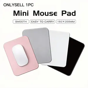 Excovip Small Mouse Pad, Non-Slip Back, Smooth Surface, Easy to Carry, 20x15 Cm, Multiple Colors Available, Mousepad