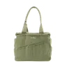 Soolla® Studio Bag, Ganja Green – 30-Pocket Canvas Organizer for Pottery, Art, Knitting & Crochet