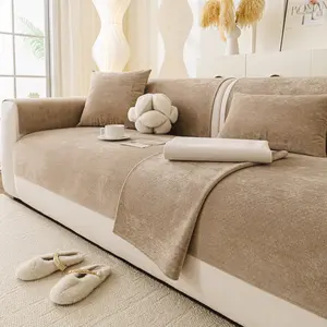 1pc Waterproof Sofa Pad, Soft Cloud-Like Fabric, Machine & Hand Washable, Reusable, All-Season, Fits Single to Five-Seater Sofas